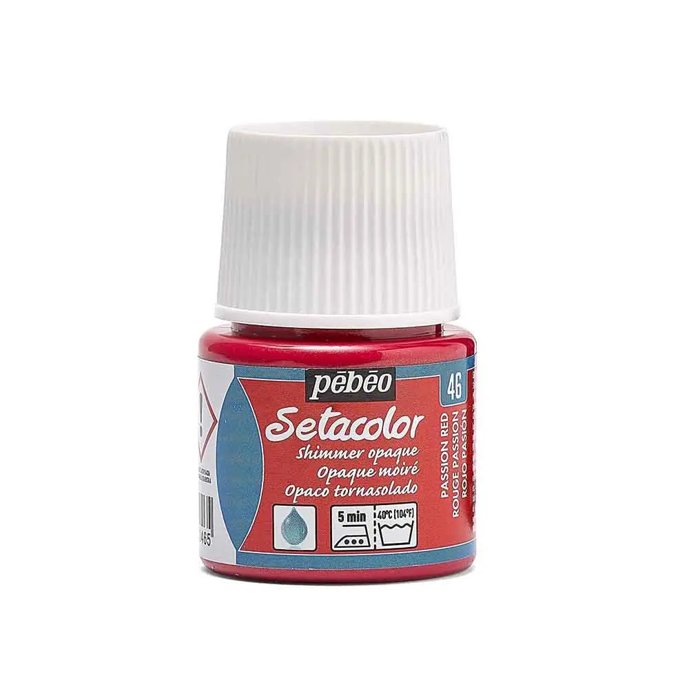 Pebeo Setacolor Opaque & Shimmer Fabric Paint 45ml - For Textiles